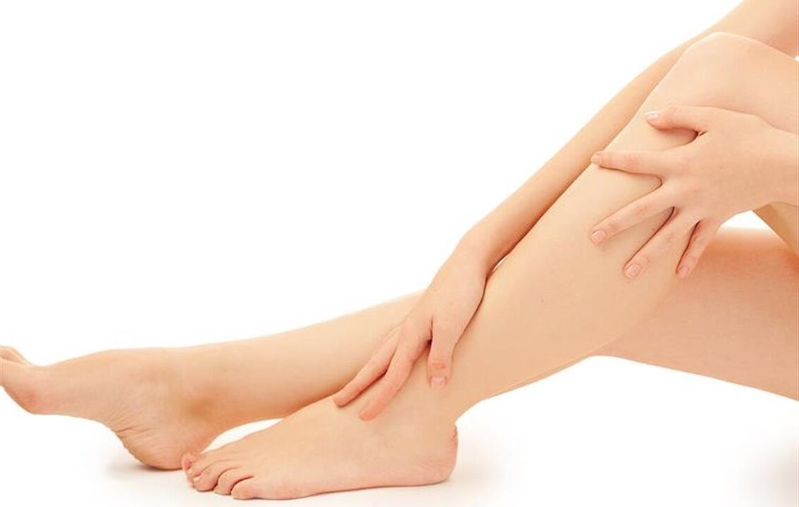 douleur aux jambes en présence de parasites sous-cutanés